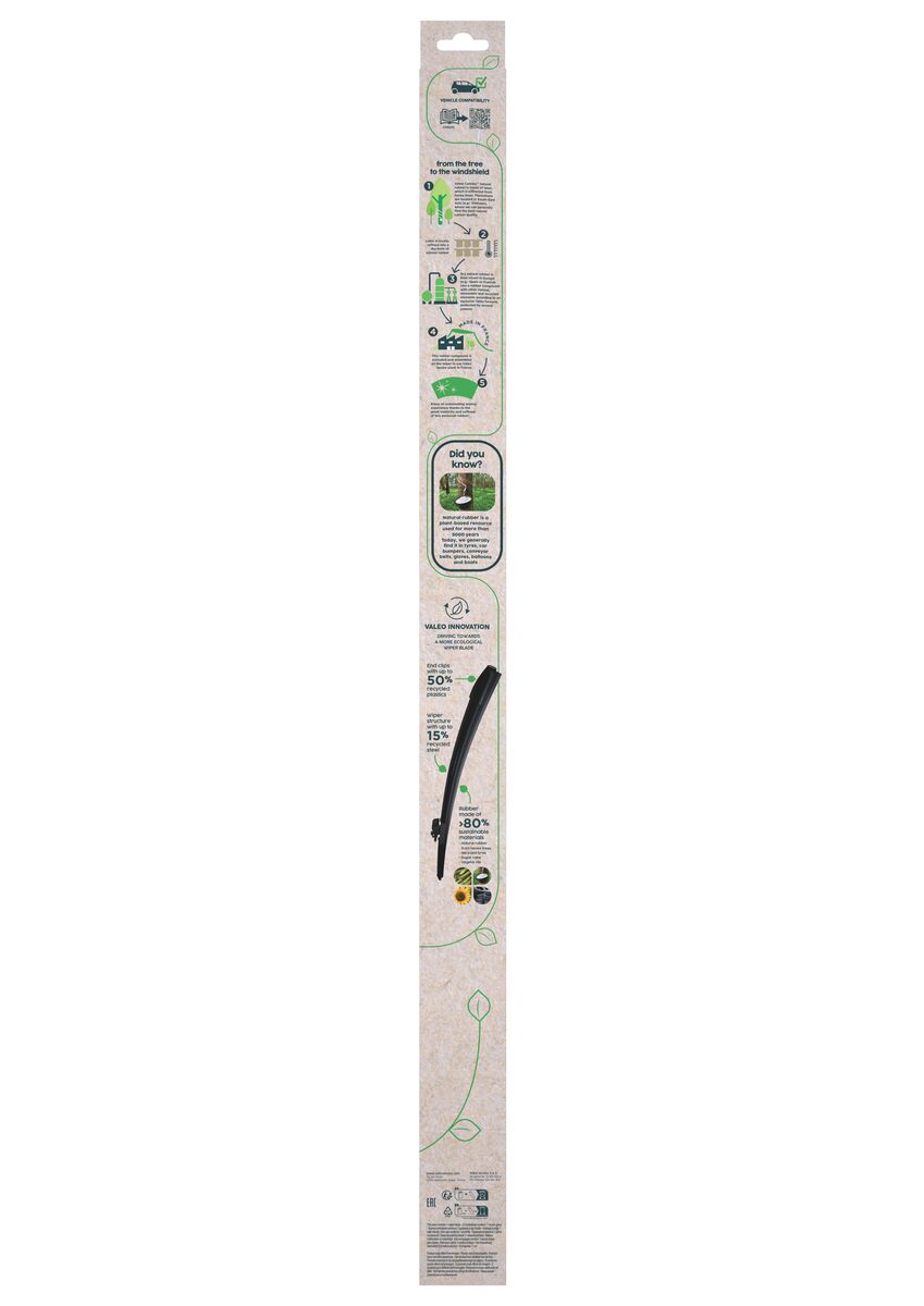 Lamela stergator VALEO 583997